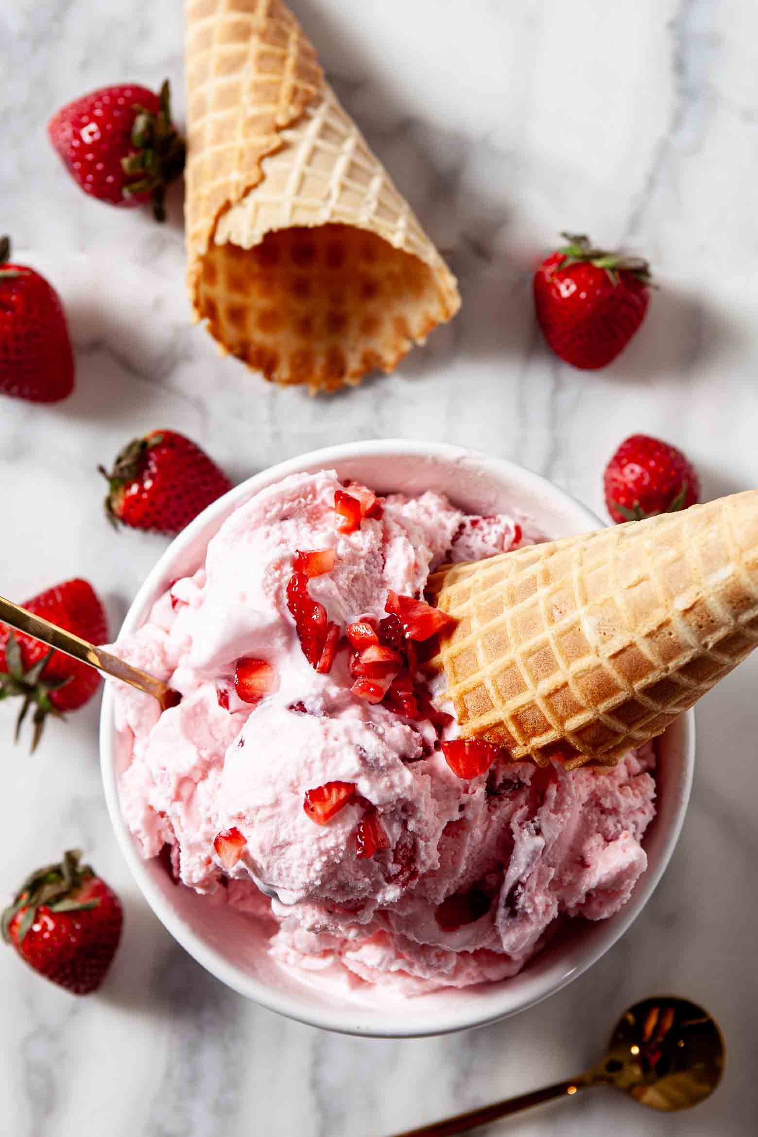 Strawberry Cloud ice cream